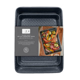 Denby Eclipse Finish Roasting Trays - Set of 2