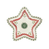 Emma Bridgewater Earthenware Medium Star Plate - Christmas Joy
