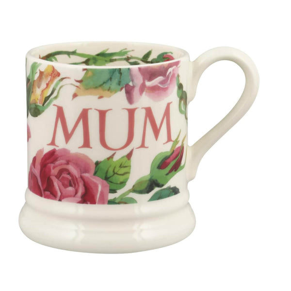 Emma Bridgewater Roses All My Life Half Pint Mug - Mum