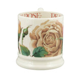 Emma Bridgewater Set Of 2 Half Pint Mugs - Roses All My Life
