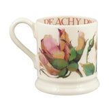 Emma Bridgewater Set Of 2 Half Pint Mugs - Roses All My Life