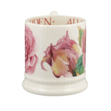 Emma Bridgewater Set Of 2 Half Pint Mugs - Roses All My Life