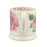 Emma Bridgewater Set Of 2 Half Pint Mugs - Roses All My Life