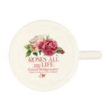 Emma Bridgewater Set Of 2 Half Pint Mugs - Roses All My Life