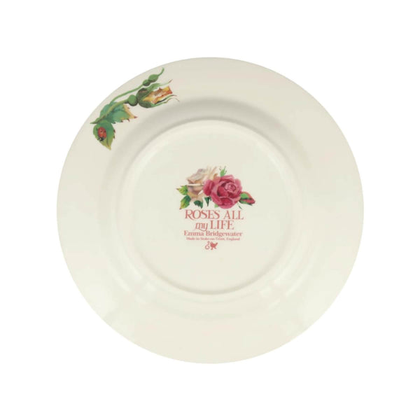 Emma Bridgewater Earthenware 8 1/2" Plate - Roses All My Life