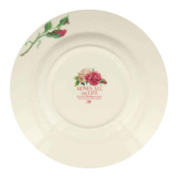 Emma Bridgewater Earthenware 10 1/2" Plate - Roses All My Life