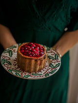 Emma Bridgewater 22cm Christmas Medium Dinner Plate - Candy Canes