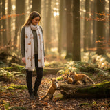 Wrendale Designs by Hannah Dale Scarf - Born to be Wild Fox