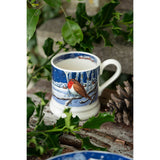 Emma Bridgewater Festive Half Pint Mug - Midnight Robin