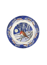 Emma Bridgewater 22cm Christmas Medium Dinner Plate - Midnight Roblin