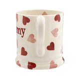 Emma Bridgewater Pink Hearts Half Pint Mug - Mummy