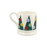 Emma Bridgewater Festive Half Pint Mug - Polka Xmas Trees