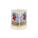 Emma Bridgewater Festive Half Pint Mug - Ice Skater Snow Globe
