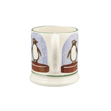 Emma Bridgewater Festive Half Pint Mug - Penguin Snow Globe