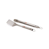 Joseph Joseph GrillOut™ Stainless Steel BBQ 2-Piece Retractable Turner & Tongs Set
