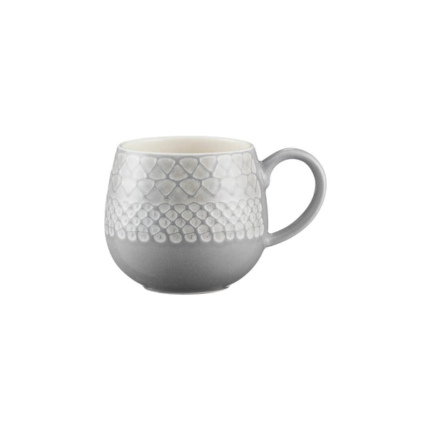 Mason Cash Impressions 350ml Stoneware Mug - Grey Organic