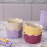 Mason Cash In The Meadow 10.5cm Stoneware Ramekins - Set Of 4