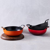 Le Creuset Cast Iron 24cm Balti Dish - Volcanic