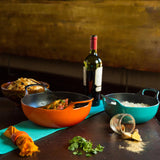 Le Creuset Cast Iron 24cm Balti Dish - Volcanic