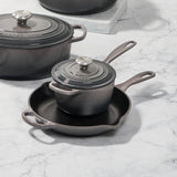 Le Creuset Signature Cast Iron 23cm Round Skillet - Flint