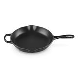 Le Creuset Signature Cast Iron 26cm Round Skillet - Satin Black