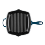 Le Creuset Signature Cast Iron 26cm Square Grillit - Nuit