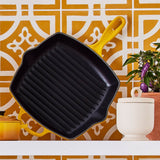 Le Creuset Signature Cast Iron 26cm Square Grillit - Nectar