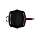 Le Creuset Signature 26cm Cast Iron Square Grillit - Garnet