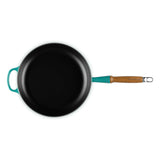 Le Creuset Signature Cast Iron 28cm Frying Pan - Bleu Riviera