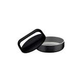 Tramontina 10cm Aluminium Non-Stick Churrasco Burger Press - Black