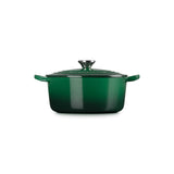 Le Creuset Signature Cast Iron 22cm Round Casserole - Juniper