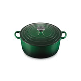 Le Creuset Signature Cast Iron 26cm Round Casserole - Juniper