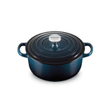 Le Creuset Signature Cast Iron 20cm Round Casserole - Nuit
