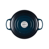 Le Creuset Signature Cast Iron 24cm Round Casserole - Nuit