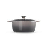 Le Creuset Signature Cast Iron 26cm Round Casserole - Flint