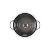 Le Creuset Signature Cast Iron 26cm Round Casserole - Flint