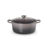 Le Creuset Signature Cast Iron 26cm Round Casserole - Flint