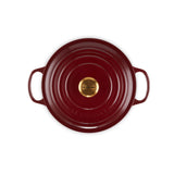 Le Creuset Signature Cast Iron 26cm Round Casserole - Garnet