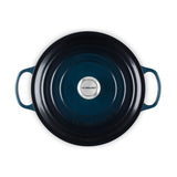 Le Creuset Signature Cast Iron 28cm Round Casserole - Nuit