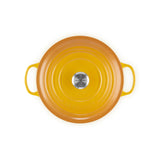 Le Creuset Signature Cast Iron 28cm Round Casserole - Nectar