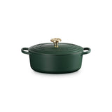 Le Creuset Signature Cast Iron 27cm Oval Casserole - Forêt