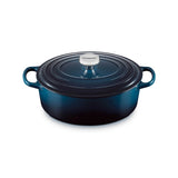 Le Creuset Signature Cast Iron 27cm Oval Casserole - Nuit