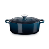 Le Creuset Signature Cast Iron 29cm Oval Casserole - Nuit