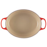 Le Creuset Signature 35cm Cast Iron Oval Casserole - Cerise