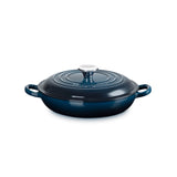 Le Creuset Signature Cast Iron 22cm Shallow Casserole - Nuit