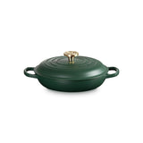 Le Creuset Signature Cast Iron 26cm Shallow Casserole - Forêt