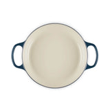 Le Creuset Signature Cast Iron 26cm Round Shallow Casserole - Nuit