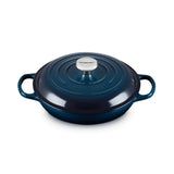 Le Creuset Signature Cast Iron 26cm Round Shallow Casserole - Nuit