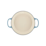 Le Creuset Signature Cast Iron 26cm Shallow Round Casserole - Chambray