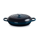 Le Creuset Signature Cast Iron 30cm Round Shallow Casserole - Nuit